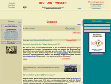 Tablet Screenshot of bio-abi-wissen.de